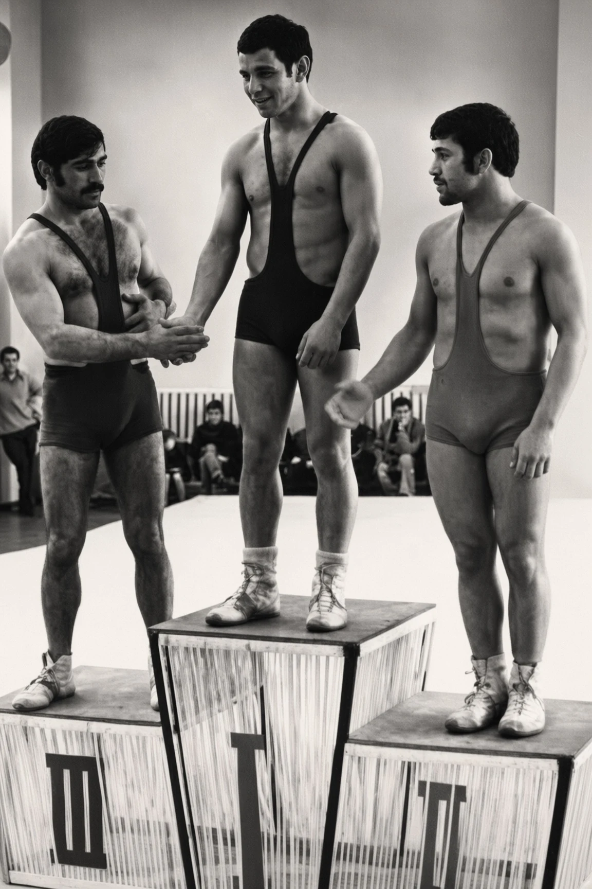 Пьедестал турнира в Кишинёве, 1973 год